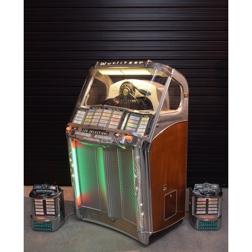 583 - Fine Wurlitzer 1956 'Centennial' model 2000 jukebox, serial no. 270128; complete with an extensive 4... 