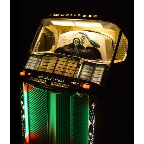 583 - Fine Wurlitzer 1956 'Centennial' model 2000 jukebox, serial no. 270128; complete with an extensive 4... 