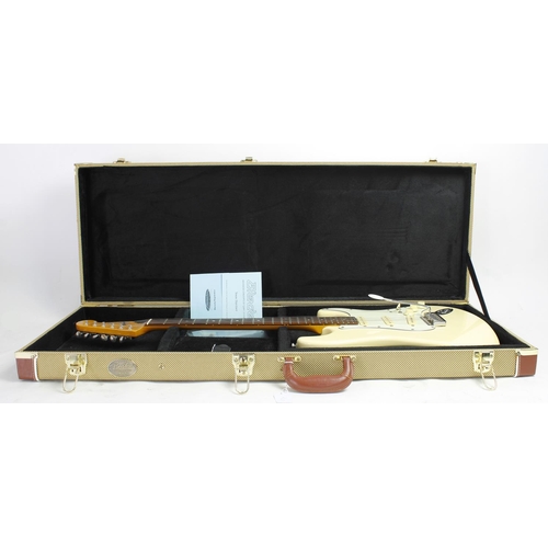 275 - 2003 Blade by Levinson Texas Standard TE-2 electric guitar, made in Japan; Body: vintage white finis... 