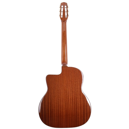 292 - 2009 Gallato Django acoustic guitar; Back and sides: mahogany; Top: natural spruce; Neck: mahogany; ... 