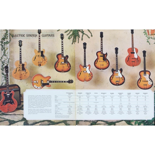 1448 - Original 1966 Epiphone Guitar product catalogue* The Alan Rogan Collection... 