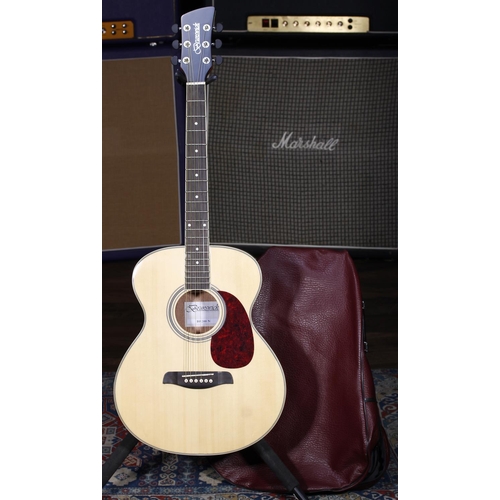 698 - Brunswick BF200N acoustic guitar, with soft bag