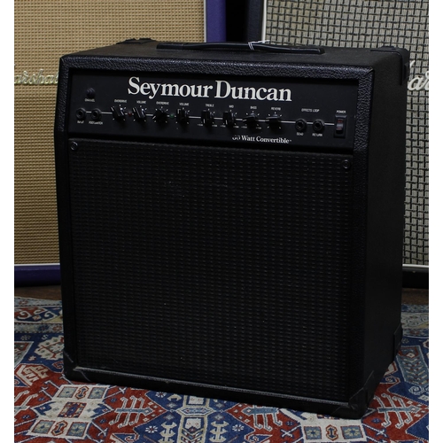 899 - Seymour Duncan 60 watt convertible guitar amplifier, made in USA (working, although servicing requir... 