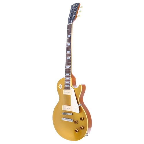 102 - 2002 Gibson Custom Shop '56 Reissue Les Paul electric guitar, made in USA; Body: gold top finish upo... 