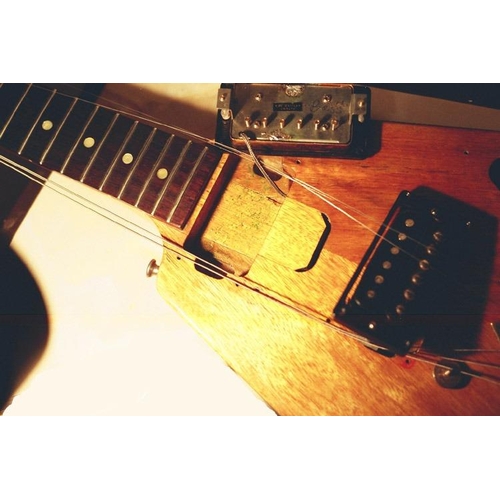 121 - The Virginia V - 1958 Gibson Flying V electric guitar, made in USA; Body: natural korina, refinished... 