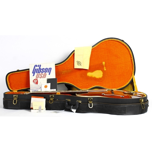 112 - 1969 Gibson L-5C Special archtop guitar, custom made for Gibson sales representative Neal Penner; Bo... 