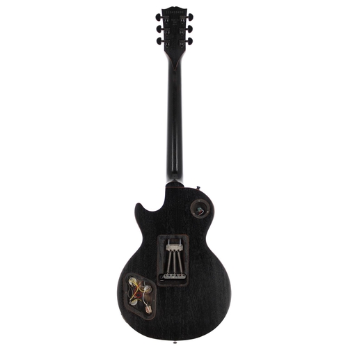 115 - 2011 Gibson BFG Les Paul with Schaller electric guitar, made in USA; Body: matt black finish, light ... 