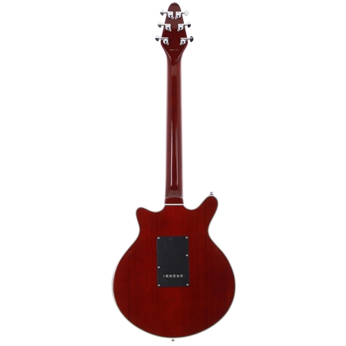 205 - Brian May Guitars Red Special electric guitar; Body: red finish, a few light surface scratches to ba... 