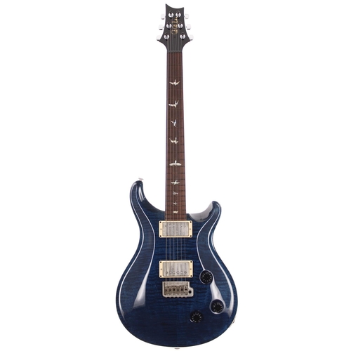 212 - 2002 Paul Reed Smith (PRS) Custom 22 electric guitar, made in USA; Body: blue finished maple top upo... 