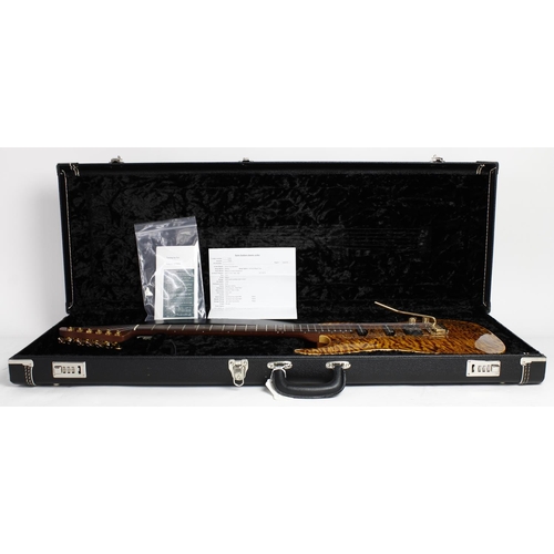 214 - Suhr Carve Top Standard electric guitar, made in USA; Body: Bengal finished three-quarter quilt mapl... 