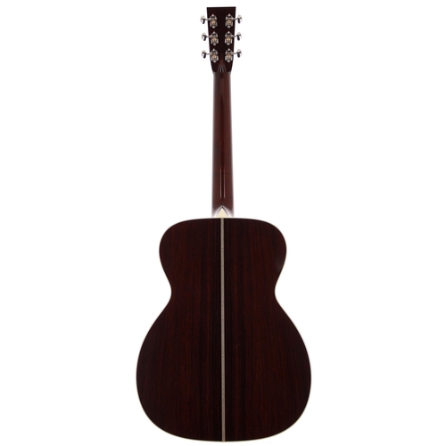 222 - 2006 Collings 0M2H acoustic guitar, made in USA; Back and sides: Indian rosewood; Top: natural spruc... 