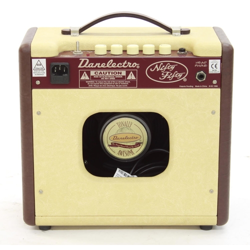 812 - Danelectro Nifty Fifty guitar amplifier*Please note: Gardiner Houlgate do not guarantee the full wor... 