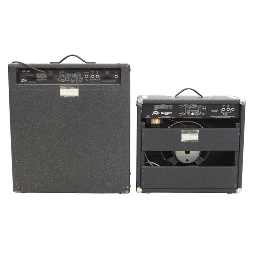 824 - Peavey Bandit 65 guitar amplifier; together with a Peavey KB100 keyboard amplifier (2)*Please note: ... 