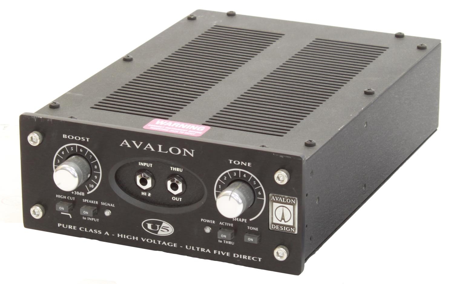 Avalon U5 High Voltage Ultra 5 Direct box, boxed*Please note