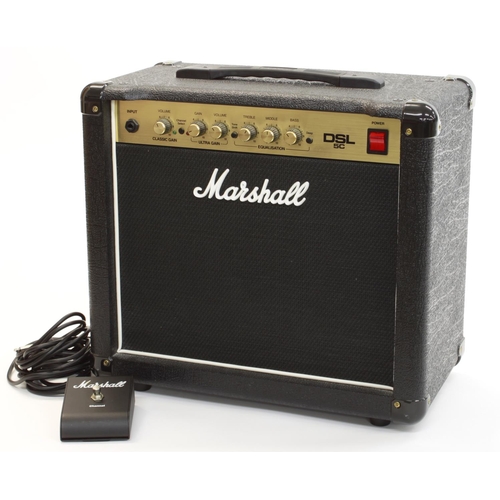 2013 Marshall DSL 5C guitar amplifier, with foot switch*Please