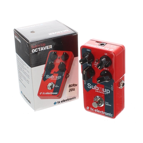 TC Electronic Sub n Up Octaver guitar pedal, boxed*Please note