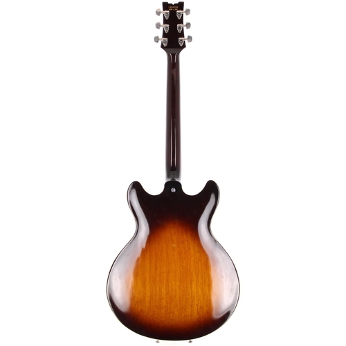 269 - 1980 Ibanez Artist AS-100 semi-hollow body electric guitar, made in Japan; Body: tobacco sunburst fi... 