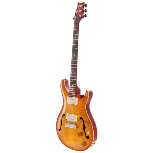 272 - 1999 Paul Reed Smith (PRS) McCarty Hollowbody electric guitar, made in USA; Body: amber figured mapl... 