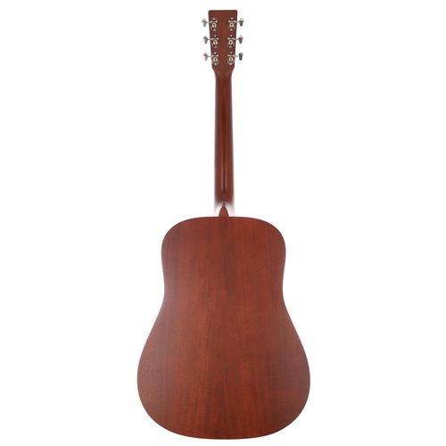 196 - 2013 C.F Martin D-15M acoustic guitar, made in USA; Body: mahogany; Neck: mahogany; Fretboard: rosew... 