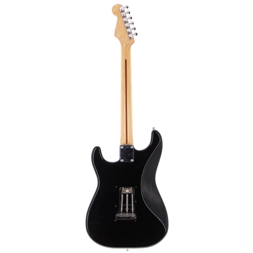 339 - 1980s Tokai Goldstar Sound electric guitar fitted with a Roland GK-2 midi pickup; Body: black finish... 