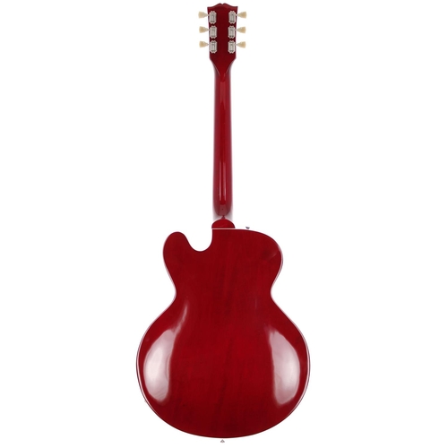 136 - 2003 Gibson Chet Atkins Tennessean semi-hollow body electric guitar, made in USA; Body: cherry finis... 