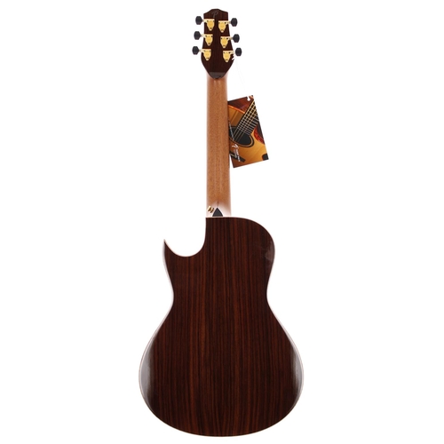 159 - 2022 Terry Pack PLRS acoustic parlour guitar; Back and sides: solid East Indian rosewood; Top: solid... 