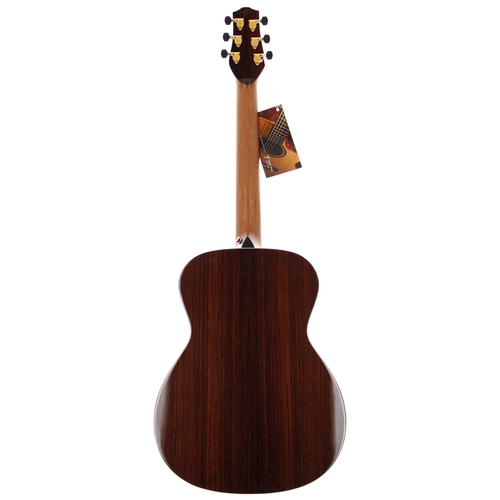 161 - 2022 Terry Pack OMRC acoustic guitar; Back and sides: solid Indian rosewood; Top: solid cedar; Neck:... 