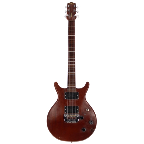 166 - Fylde Pack Leader solid body electric guitar, made in England, circa 1978; Body: mahogany, minor din... 