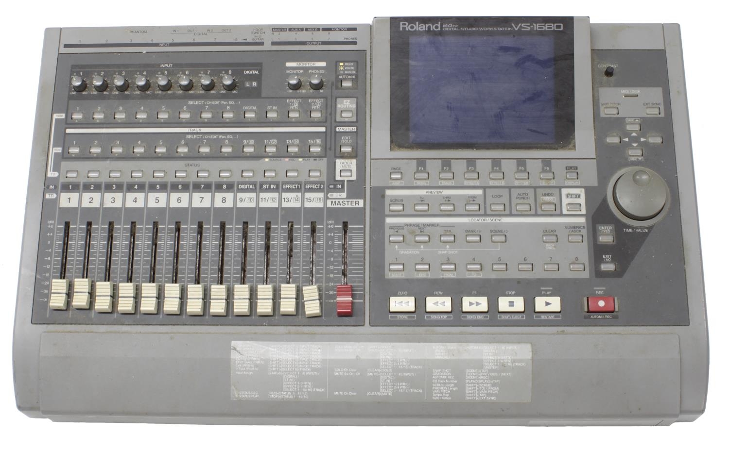 Roland 24-bit Digital Studio VS-1680 - 配信機器・PA機器 
