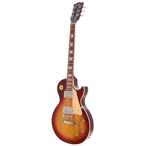 149 - 1989 Gibson Les Paul Standard electric guitar, made in USA; Body: cherry sunburst finish, finish ble... 