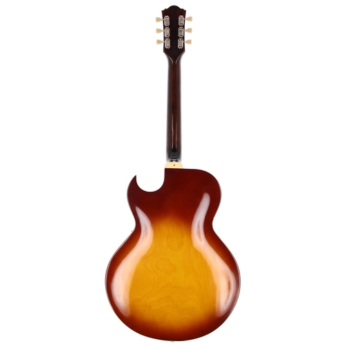 171 - 1976 Ibanez 2355 ES-175 style semi-hollow body electric guitar, made in Japan; Body: sunburst finish... 