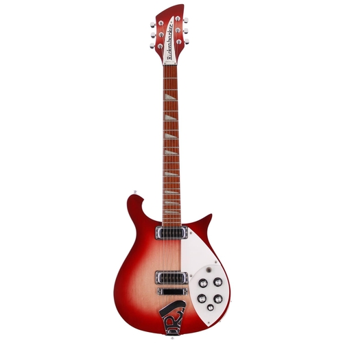 184 - 2003 Rickenbacker 620 electric guitar, made in USA; Body: Fireglo finish, a few dings to back, a few... 