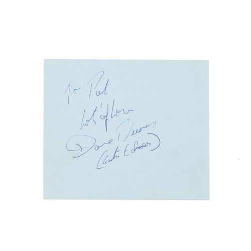 506 - Jimi Hendrix interest - set of Riot Squad autographs including Mitch Mitchell, with tribute 'To Pat'... 