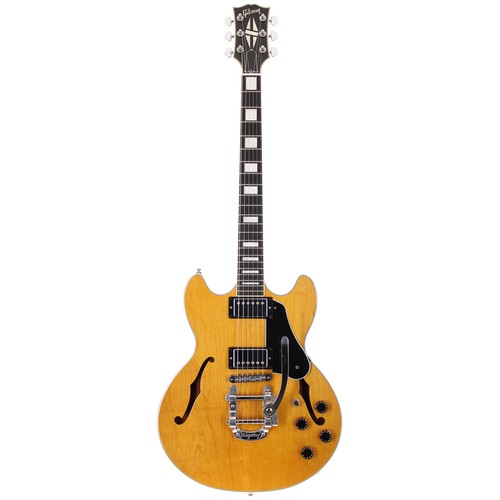 139 - 2012 Gibson Midtown Custom Bigsby semi-hollow body electric guitar, made in USA; Body: natural finis... 