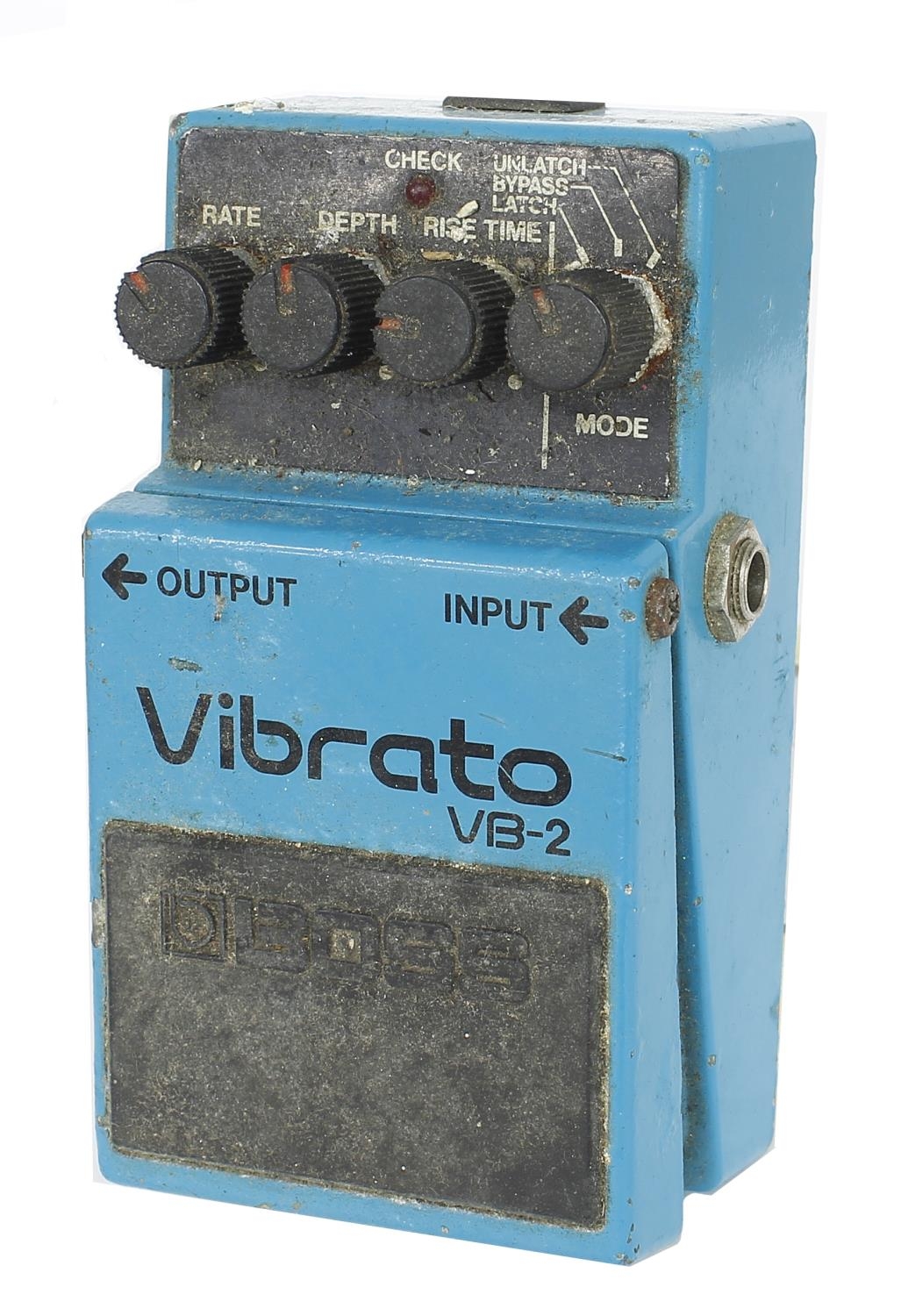 1982 Boss VB-2 Vibrato guitar pedal, made in Japan, black label*Please  note: Gardiner Houlgate do no