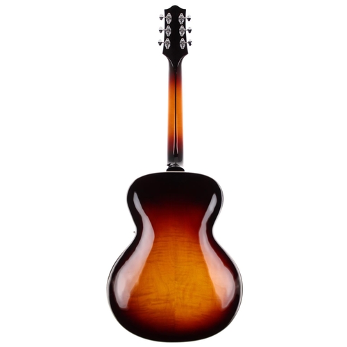 345 - Loar LH550 electric archtop guitar, made in Korea; Body: sunburst finish, a few light surface marks;... 