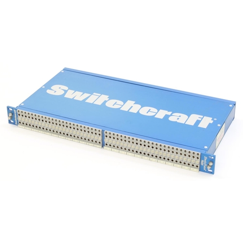 3057 - Switchcraft Studio Patch 9625 patch bay rack unit*Please note: Gardiner Houlgate do not guarantee th... 