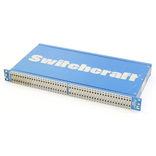 3058 - Switchcraft Studio Patch 9625 patch bay rack unit*Please note: Gardiner Houlgate do not guarantee th... 