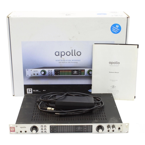 3072 - Universal Audio Apollo 8 Duo Mk I audio interface rack unit, boxed*Please note: Gardiner Houlgate do... 