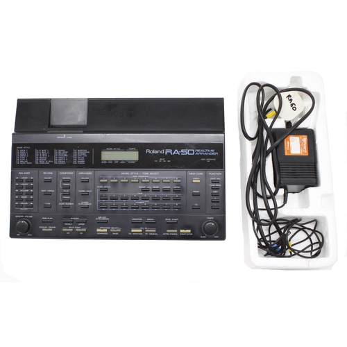 Roland RA-50 Realtime Arranger, made in Japan, boxed*Please note