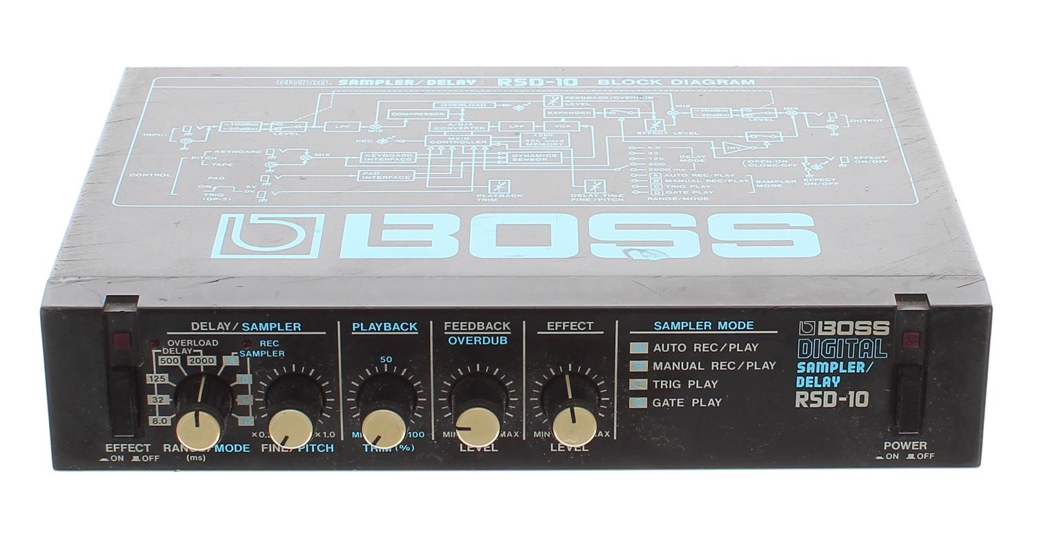 Boss RSD-10 Micro Rack Series Digital Sampler / Delay | Reverb