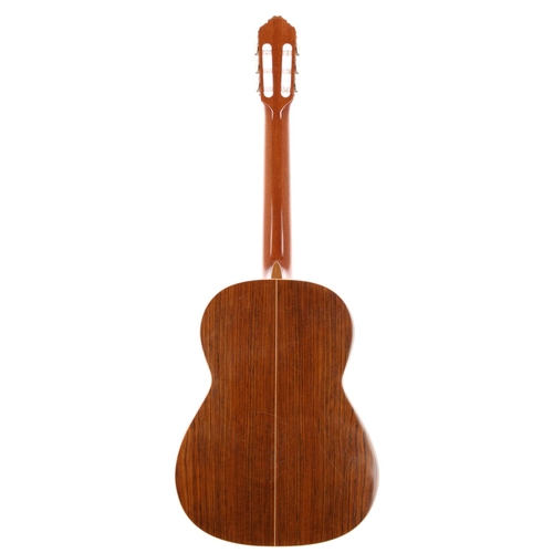 3520 - Ortega R220 classical guitar; Back and sides: mongoy, scratches to back and sides; Top: natural ceda... 