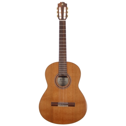 3521 - Admira A5H classical guitar; Back and sides: rosewood, scratches to back; Top: natural cedar, a few ... 