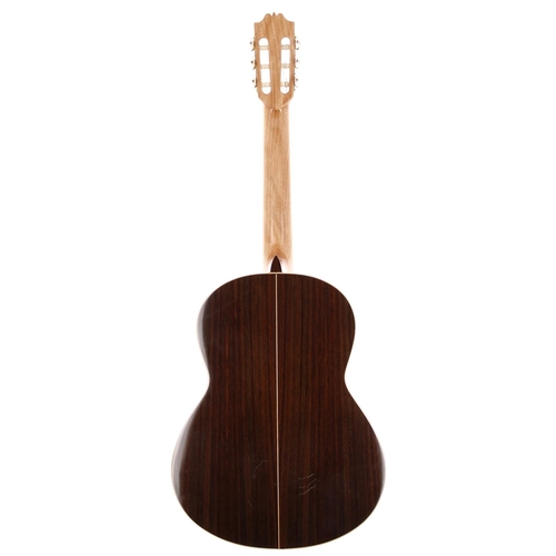 3521 - Admira A5H classical guitar; Back and sides: rosewood, scratches to back; Top: natural cedar, a few ... 