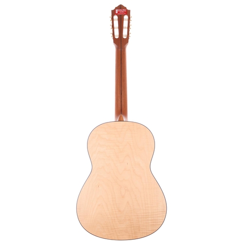 3524 - Karl Hofner HF14 classical guitar, made in Germany; Back and sides: natural maple; Top: spruce and c... 