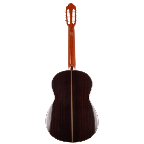 3525 - Aria José Antonio JF-200 classical guitar; Back and sides: rosewood, a few light surface scratches; ... 