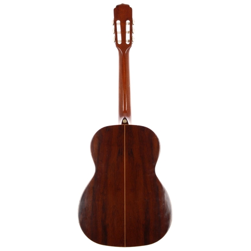 3529 - 1978 Giannini AN21 classical guitar, made in Brazil; Back and sides: walnut, minor dings and surface... 