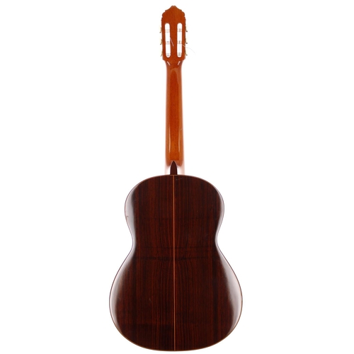 3543 - 1982 Manuel Contreras C4 classical guitar, made in Spain; Back and sides: Indian rosewood, a few min... 