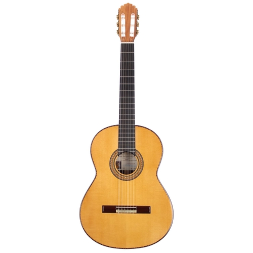 3511 - Manuel Rodriguez FG classical guitar, made in Spain; Back and sides: Indian rosewood; Top: natural s... 