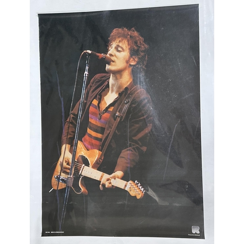 570 - Bruce Springsteen - collection of original promotional posters to include 'Wild and Innocent/Born to... 